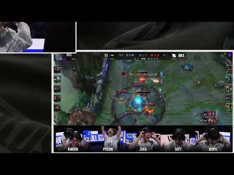 DRX ganhou 3x2 da T1 e é a campeã do Mundial