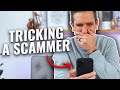 I Got a Scammer to Fall for His Own Trick!