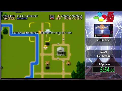 SNES Super Stars 2018 [181] - ActRaiser (Any%) by x10power