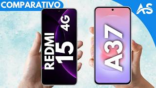 Redmi 15 4G vs Samsung A37 - Comparaitvo