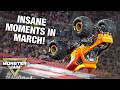 The Most THRILLING Moments From March | Monster Jam