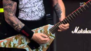 The Big 4 - Slayer - Mandatory Suicide Live Sweden July 3 2011 HD