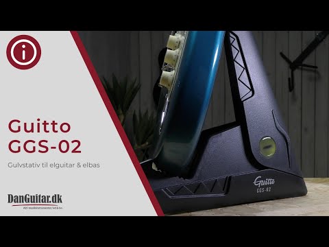 Демонстрация стойки для гитары Guitto GGS-02