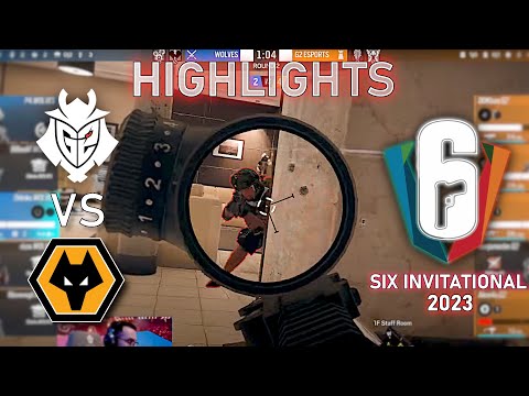 COMEBACK?! G2 vs Wolves - HIGHLIGHTS - Lower Bracket - Six Invitational 2023 - R6 Esport