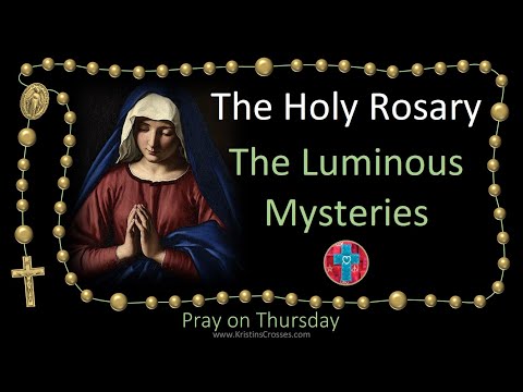 Pray the Rosary 💚 (Thursday) The Luminous Mysteries of the Holy Rosary [multi-language cc subtitles]