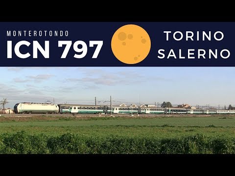 E.402B with ICN 797 Turin - Salerno in Monterotondo