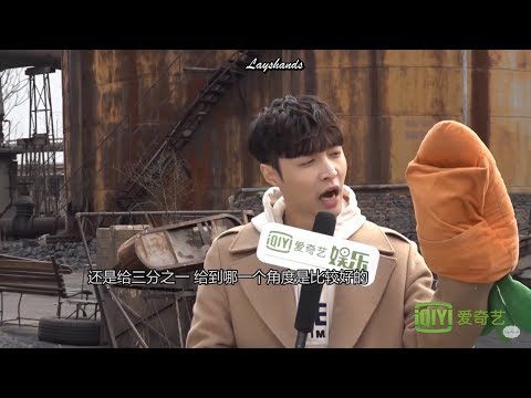 180308 iQiYi Golden Eyes Set Visit Yixing Cut LAY 黄金瞳 张艺兴