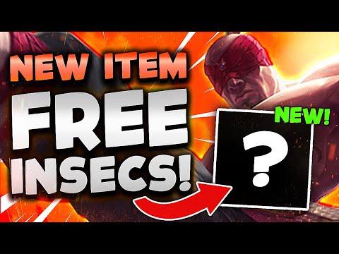 NEW SEASON 11 ITEM GIVES LEE SIN FREE INSECS! - League of Legends Gameplay