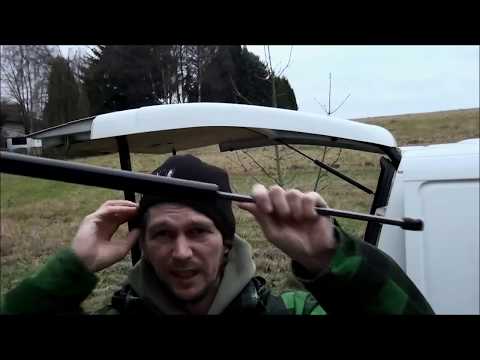 VW T4 Transporter -- Gasdruckfedern der Heckklappe wechseln