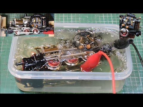 Märklin analog, einfache Lok Reinigung im Spezialbad