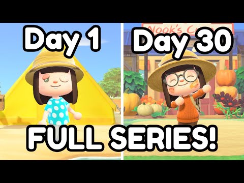 Full Series - I Designed an Island in 30 Days without Nintendo Online