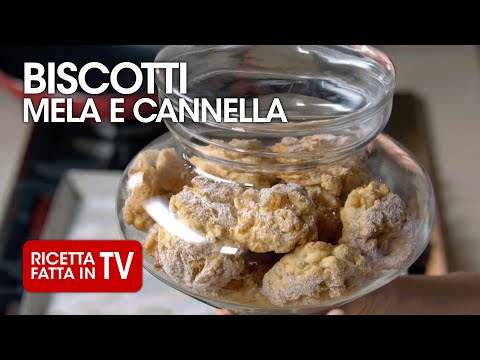BISCOTTI MELE E CANNELLA di Benedetta Rossi - Ricetta TV Fatto in Casa per Voi