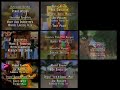 Barney Remix Credits With Audio Low Tone Barney Songs Mashup Version 9