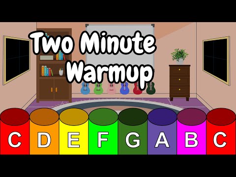 Two Minute Boomwhacker Warmup - Boomwhacker Play Along