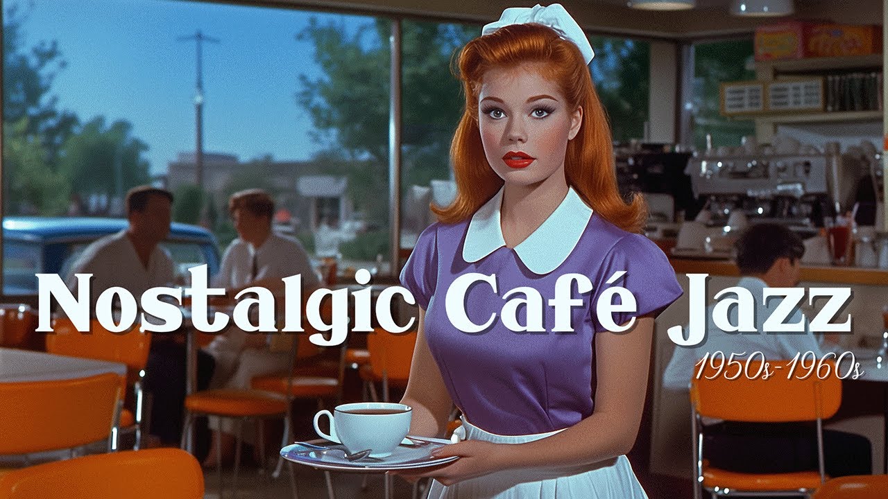 Nostalgic Café Jazz | Soft 1950s Jazz for for a Good Mood