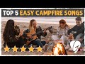 Top 5 BEST Campfire Guitar Songs 4 Chords Or Less