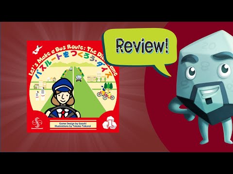 Let's Make a Bus Route: The Dice Game Review - with Zee Garcia