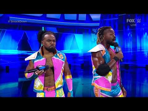 The Viking Raiders Destroy The New Day Again - WWE Smackdown 7/8/22 (Full Segment)