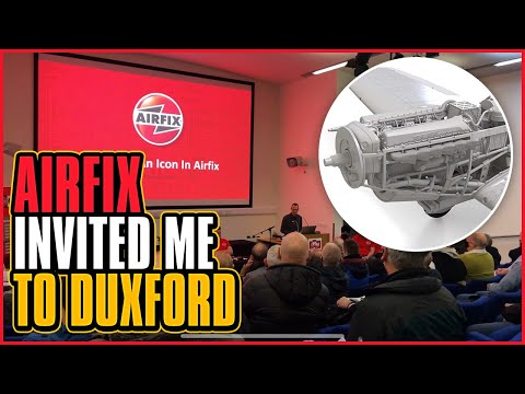 Airfix Invited me to IWM Duxford and they Announced their New 1/24 Spitfire