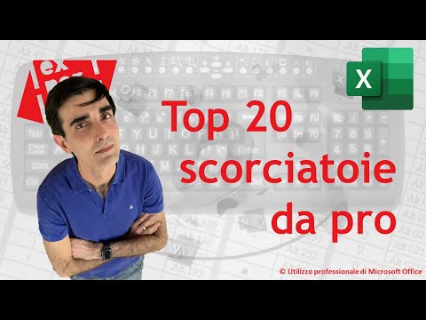 EXCEL - TRUCCHI E SEGRETI: 🥇 La TOP 20 delle scorciatoie di tastiera di cui non potrete fare a meno
