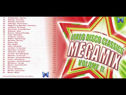 Italo Disco Classics Megamix Vol. 2 (Mixed by DJ Happy Vibes) (2008) [HD]