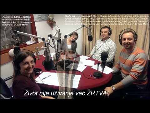 KRIŽARI na Radio Mariji: Život nije uživanje već žrtva (17.11.2014.)