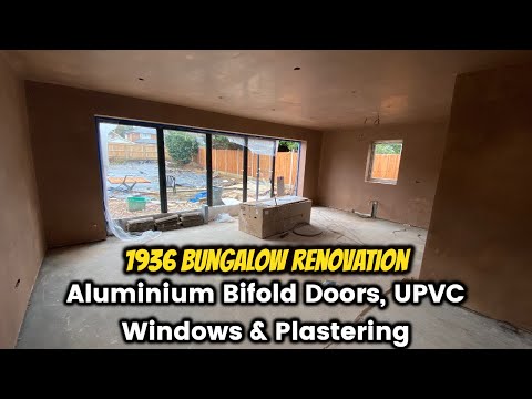 Bifold Doors, Windows, & Plastering - 1936 Bungalow Renovation I Home Renovation I House Renovation