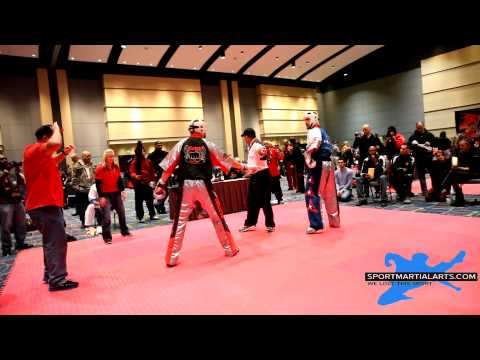 Pablo Moreno vs Jason Grenier - Men's Sparring - Amerikick Internationals 2014