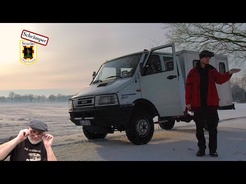 Wohnmobil Projekt Teil 2– Kauf - Einfacher Ausbau & erste Probefahrt im Schnee