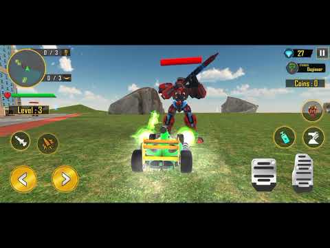 Dragon Fly Robot Car Transform - Android Gameplay Part 2