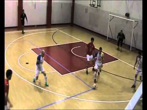 110414.Occasione Pol. Calisio, uscita portiere Piedicastello e gol Eric 2-3
