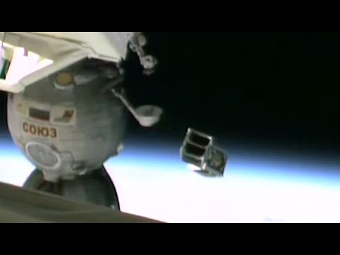 JAXA deploys cubesats from space station's Kibo module