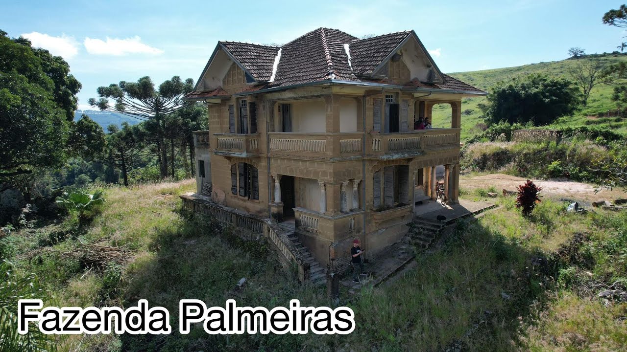 Mansão ficou ABANDONADA por  25 anos - Fazenda das Palmeiras