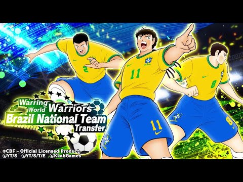 Captain Tsubasa Dream Team ( Brazil National Team Transfer ) Full Steps