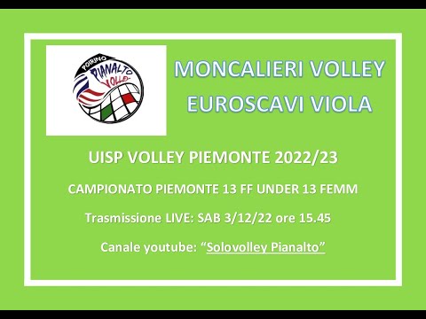PIANALTO POIRINO U13F BLU - MONCALIERI EUROSCAVI  _ UISP VOLLEY PIEMONTE_ CAMPIONATO 2022/23 U13 FEM