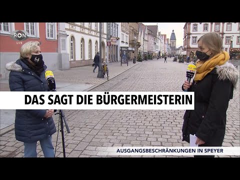 Ausgangsbeschränkungen in Speyer | RON TV