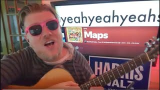 How To Play Maps - Yeah yeah yeahs Guitar Tutorial (Beginner Lesson!)