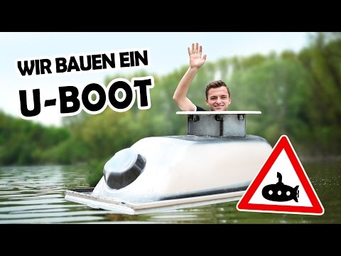 U-BOOT aus unserer BADEWANNE! #1 | Amphibienbadewanne DIY