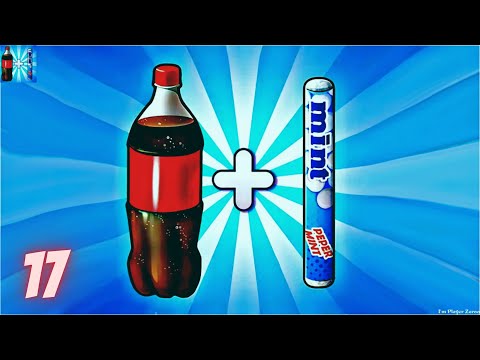 Drop And Explode: Soda Geyser - Coca cola and mint | Walkthrough  Part 17 | Android And iOS Gameplay
