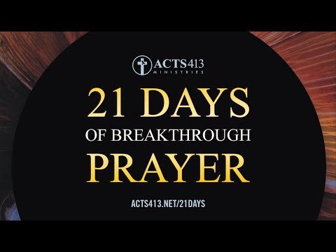 21 Days of Breakthrough Prayer - The Power of Agreement