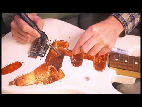 How to shield a Stratocaster from EMI with copper tape