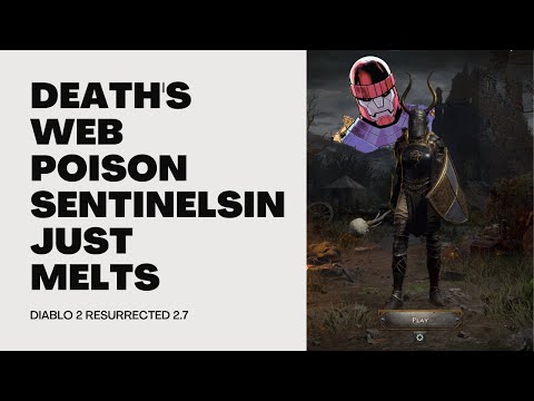 Blade Sentinel melts players 8 content - meme Death's Web Assassin build in Diablo 2 Resurrected 2.7