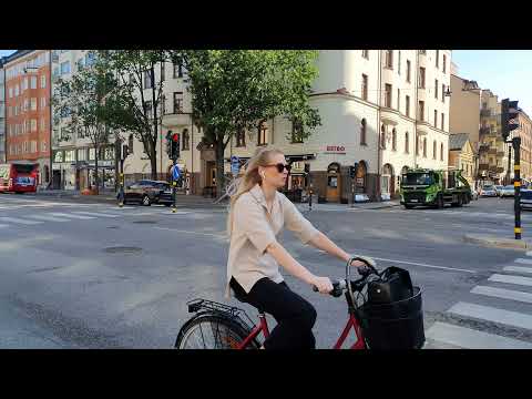 Stockholm City walk - Odengatan & Stadsbibliotek #122