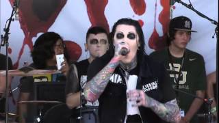 Motionless in White - Abigail [Live] - Warped Tour 2014