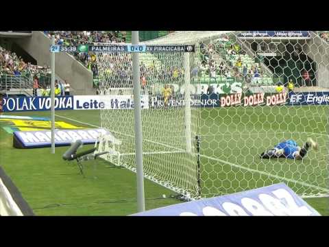 EXCLUSIVO! Paulistão 2014 Palmeiras 1 x 0 XV de Piracicaba - Melhores Momentos