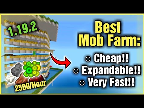 Mod Stop - BEST MOB XP FARM EVER!! (VERY FAST) In Minecraft Bedrock 1.20