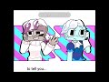 got something to tell you | this isn't a ship video |FT:Brusha & Tisha| #edit#dandysworld#animation