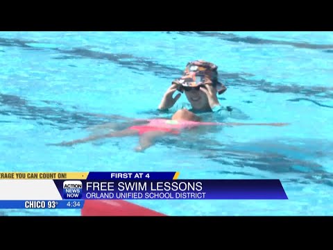 Orland Unified School District giving out free swim lessons to elementary school students