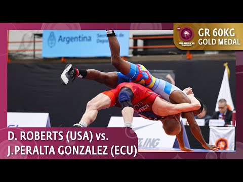Gold Medal • GR 60Kg • Dalton James ROBERTS (USA) vs. Jeremy Renzo PERALTA GONZALEZ (ECU)