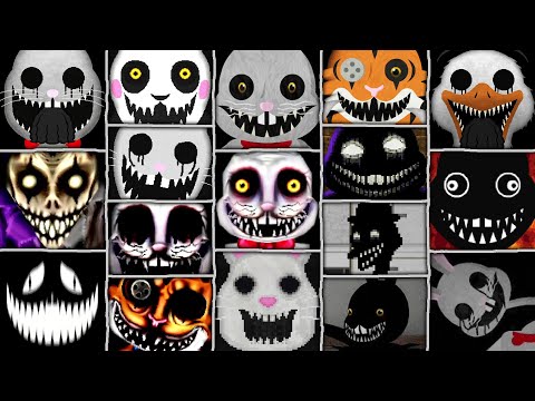 Mr. Hopp's Playhouse 1, 2, 3, Toybox, ME, HD - All Jumpscares & Scary Moments